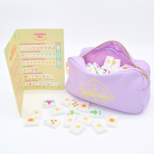 MIDDLE & MAIN MAHJONG: "Sunshine Tiles" FL Inspired Mahjong Set