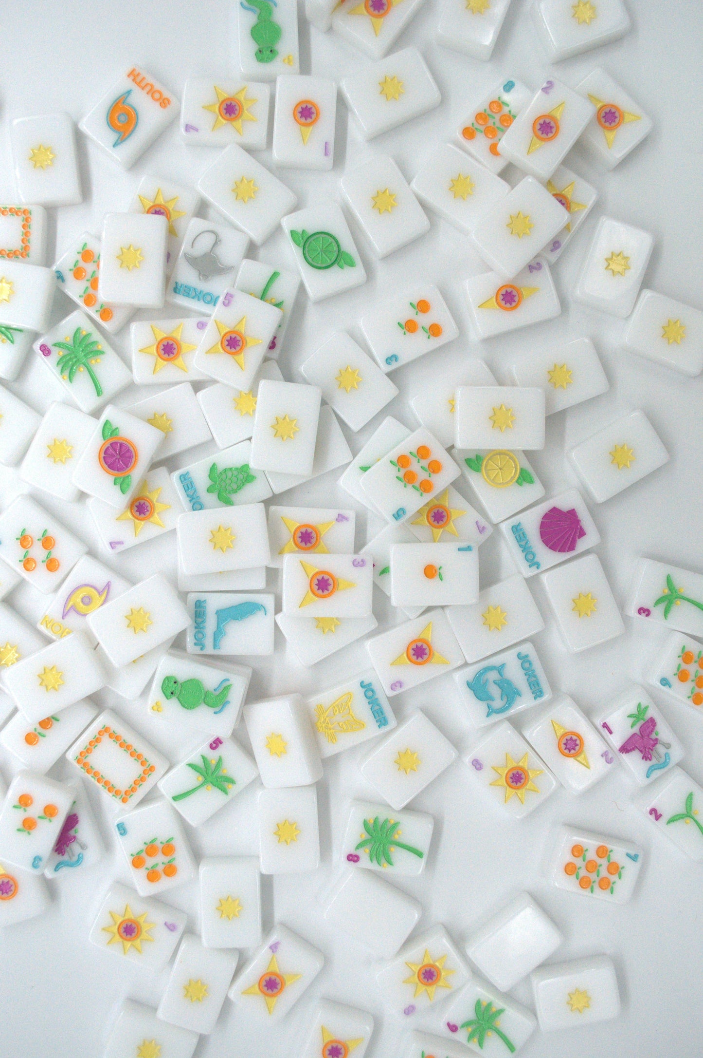 MIDDLE & MAIN MAHJONG: "Sunshine Tiles" FL Inspired Mahjong Set